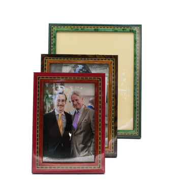 Italian Inlaid Wooden Frames -  Brown