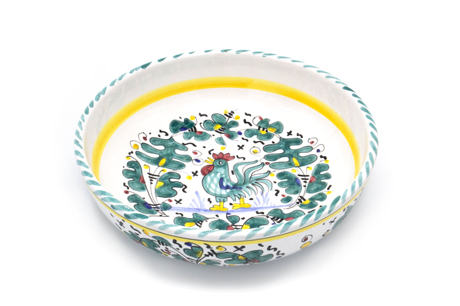 Gallo Rooster Green Dinnerware