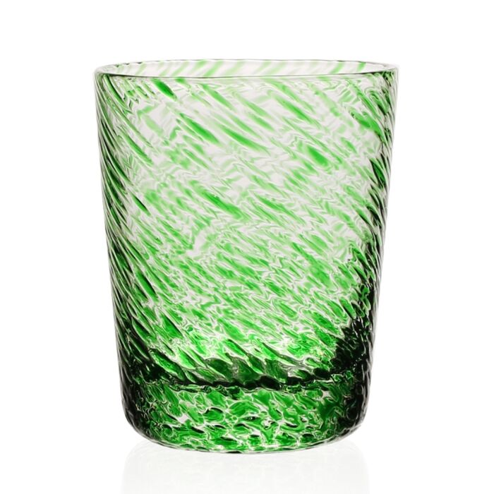 William Yeoward Vanessa Forest Green Glassware