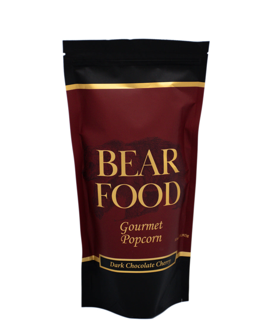 Bear Food<br>Dark Chocolate Cherry Popcorn