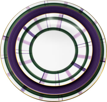 Marie Daage Tartan Collection In Purple