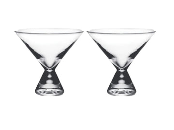 Simon Pearce Westport Martini , Set of 2