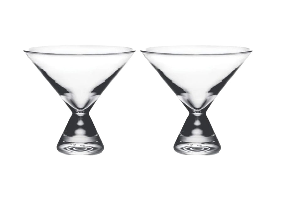 Simon Pearce Westport Martini , Set of 2