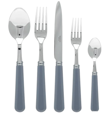 Sabre Five Piece Place setting - Grey