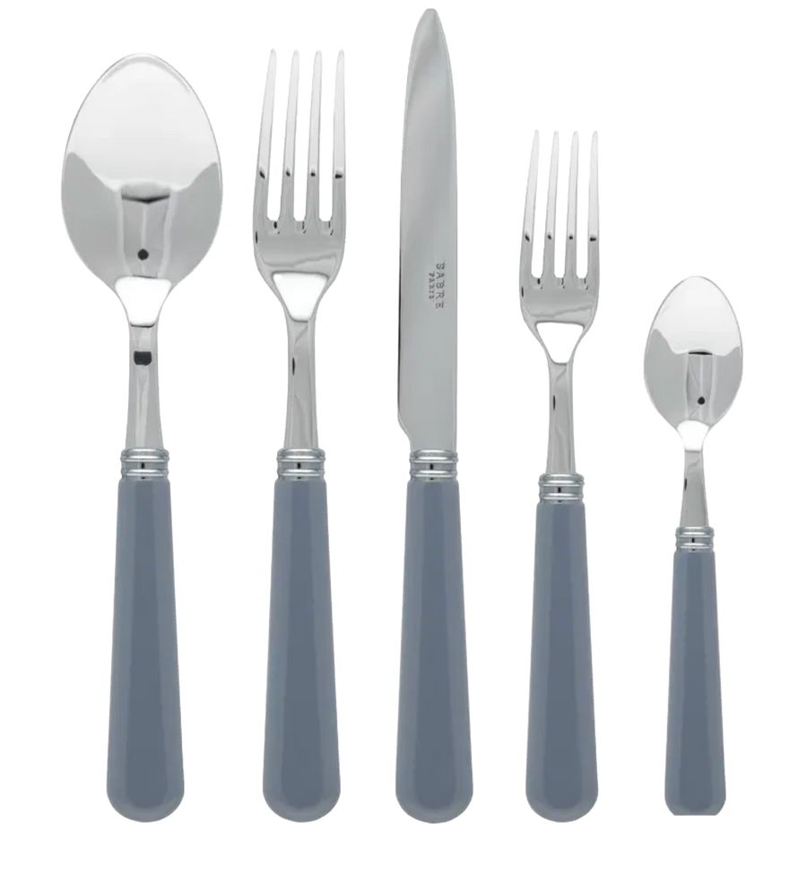 Sabre Five Piece Place Setting Grey