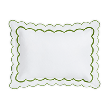 Matouk India Piquet Boudoir Pillow - Monogrammed