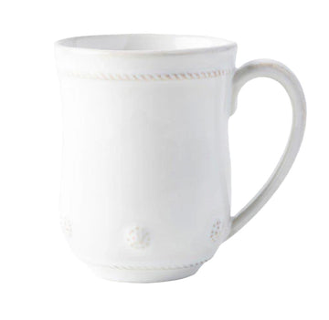 Juliska Berry & Thread Flared Mug   Whitewash