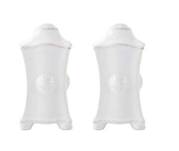 Berry & Thread<br> Salt and Pepper Set/2 Whitewash