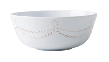 Berry & Thread Melamine Cereal/Ice Cream Bowl - Whitewash