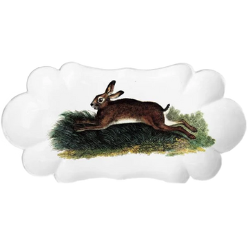 Astier De Villatte Jumping Rabbit Platter