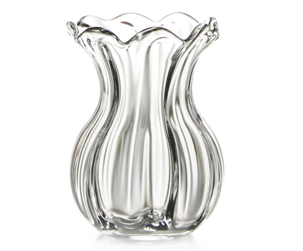 Simon Pearce Chelsea Optic Posy Vase