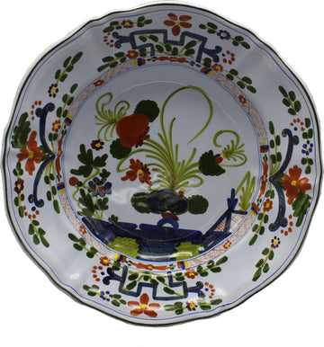 Garofano Di Faenza Rim Pasta / Soup Plate