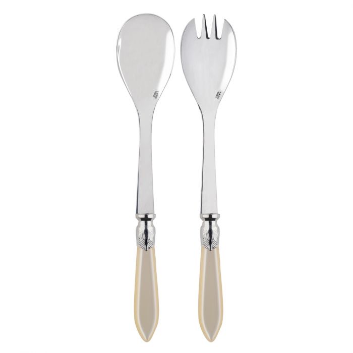 FRENCH SALAD SERVERS-PEARL