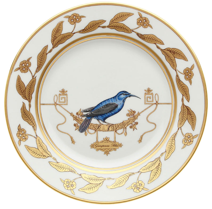 Richard Ginori Volière Grimpereau Bleu Collection