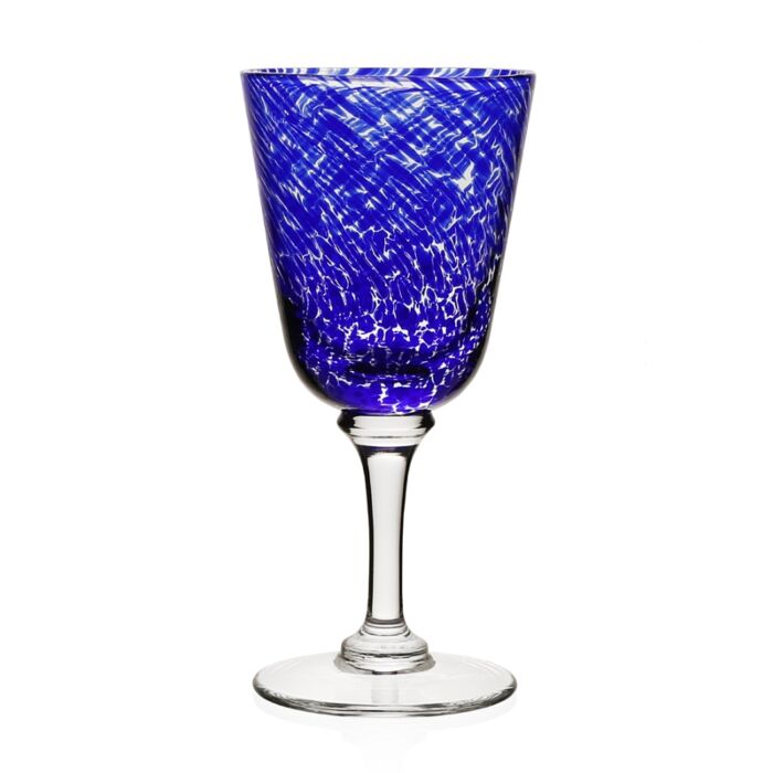 William Yeoward Vanessa Sicilian Blue Glassware